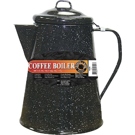 Cinsa GraniteWare 12 Cup Black Coffee Boiler 34700